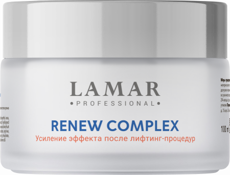 Крем восстанавливающий и питательный с маслом макадамии и гинкго билоба Lamar Professional RENEW COMPLEX, 100 мл